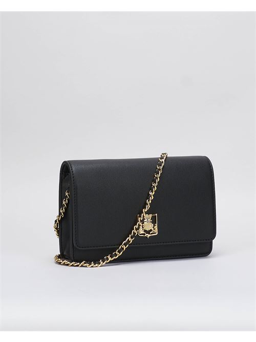 Synthetic shoulder bag with logo plaque Elisabetta Franchi ELISABETTA FRANCHI | Bag | BS01A46E2110